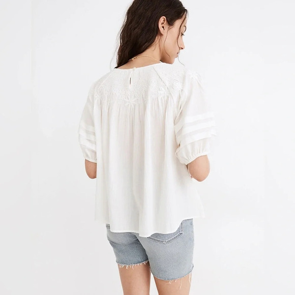Madewell White Blouse - Picture 3 of 9